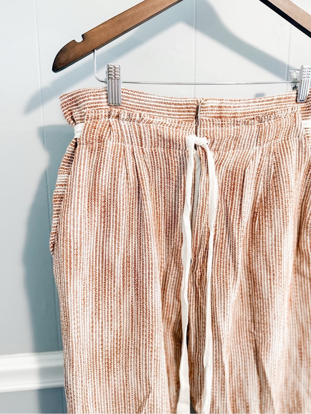 Free People Caraway Light At Sunrise High-Rise Cropped Pants - Picture 6 of 10